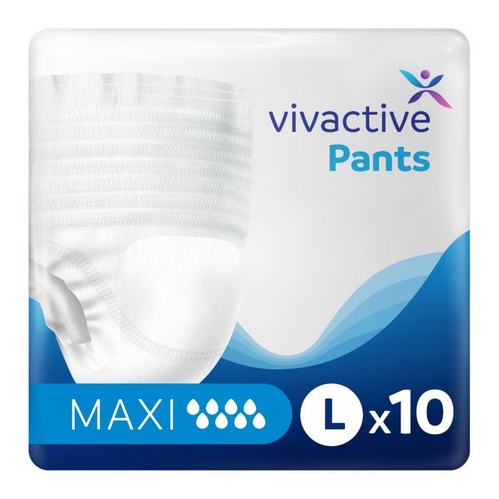Vivactive Pants Maxi Large 10 Pack 2300ml RRP £6.99 CLEARANCE XL £5.99